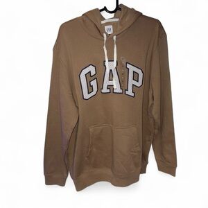 SOLD! GAP Men's Brownish Tan Hoodie